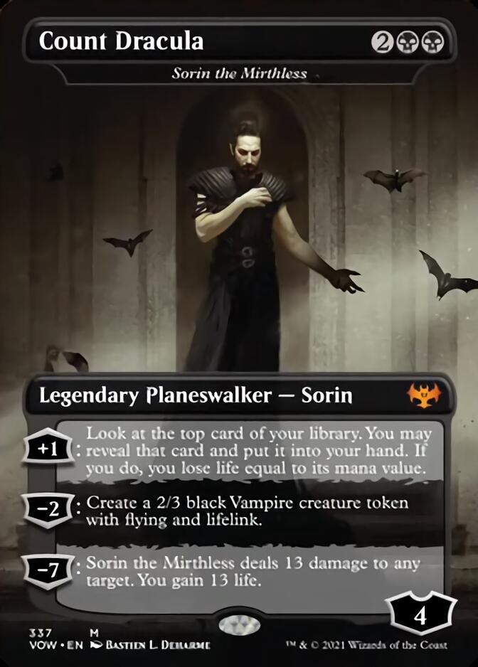 Sorin the Mirthless - Count Dracula [Innistrad: Crimson Vow] MTG Single Magic: The Gathering | Red Claw Gaming
