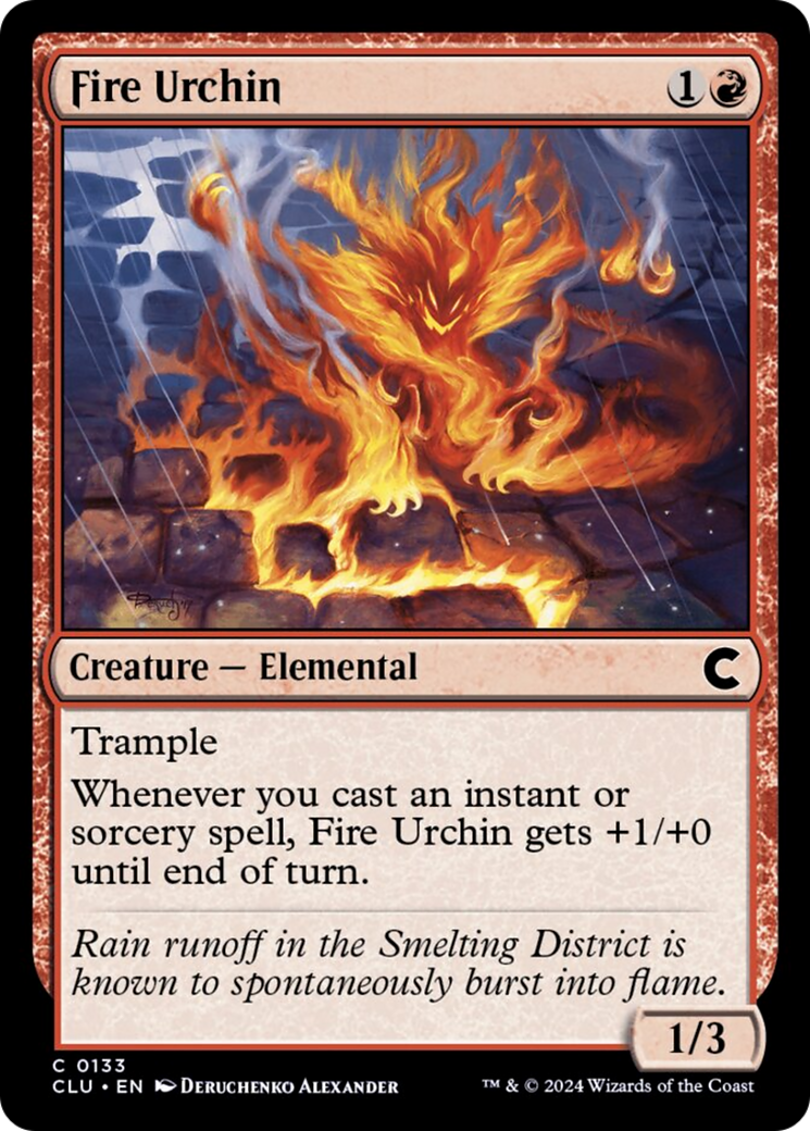 Fire Urchin [Ravnica: Clue Edition] MTG Single Magic: The Gathering | Red Claw Gaming