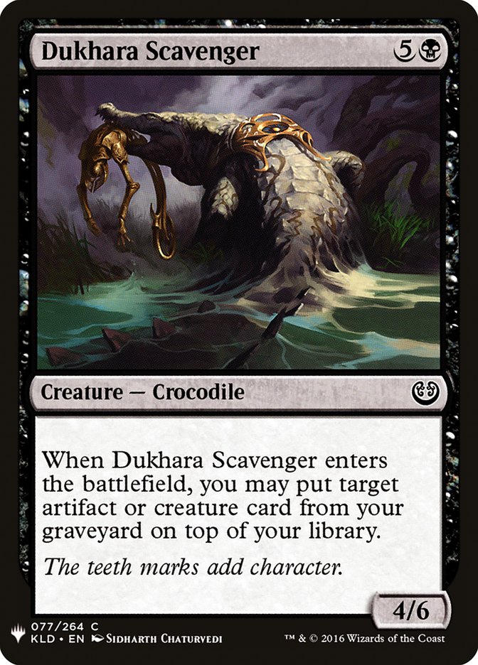 Dukhara Scavenger [Mystery Booster] MTG Single Magic: The Gathering | Red Claw Gaming