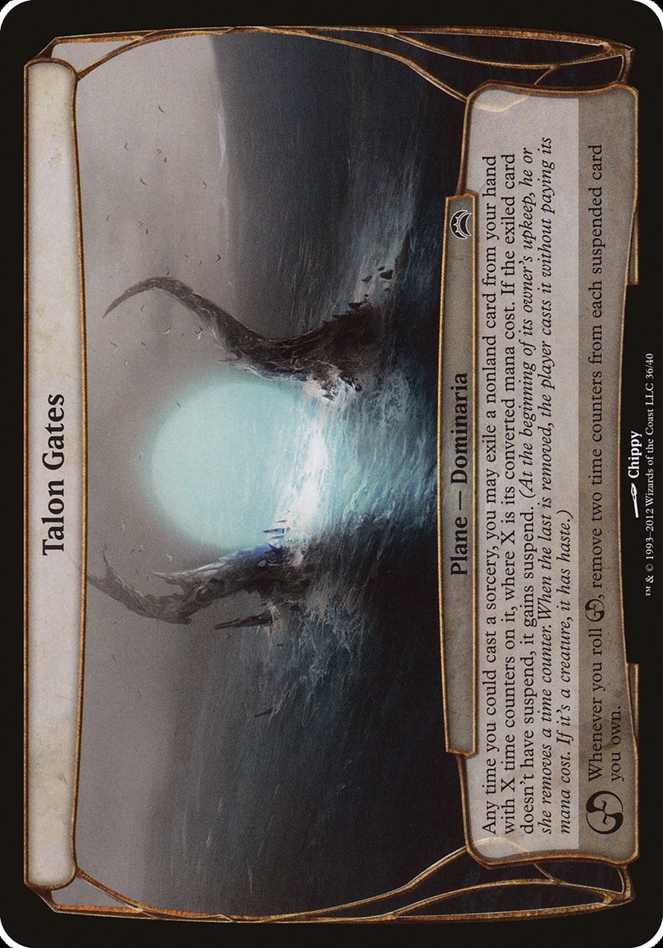 Talon Gates (Planes) [Planechase 2012 Planes] MTG Single Magic: The Gathering | Red Claw Gaming