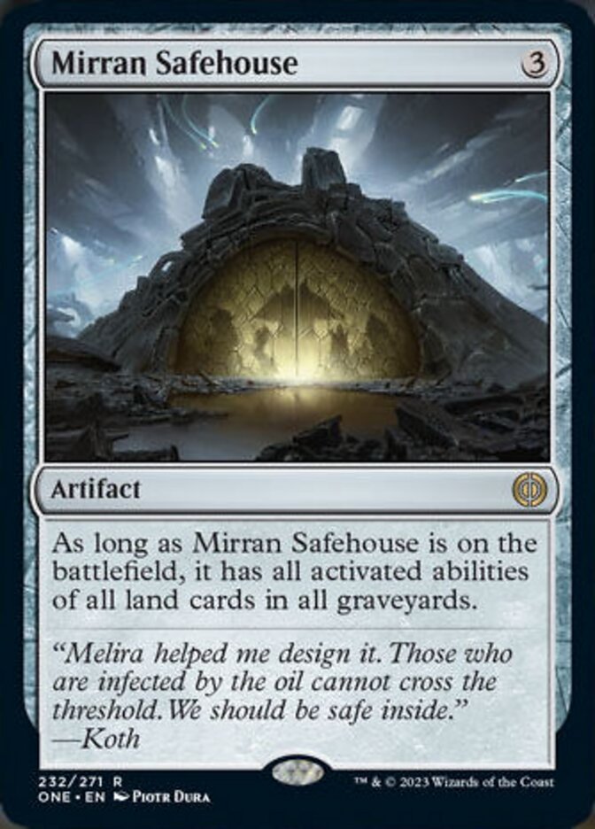 Mirran Safehouse [Phyrexia: All Will Be One] MTG Single Magic: The Gathering | Red Claw Gaming