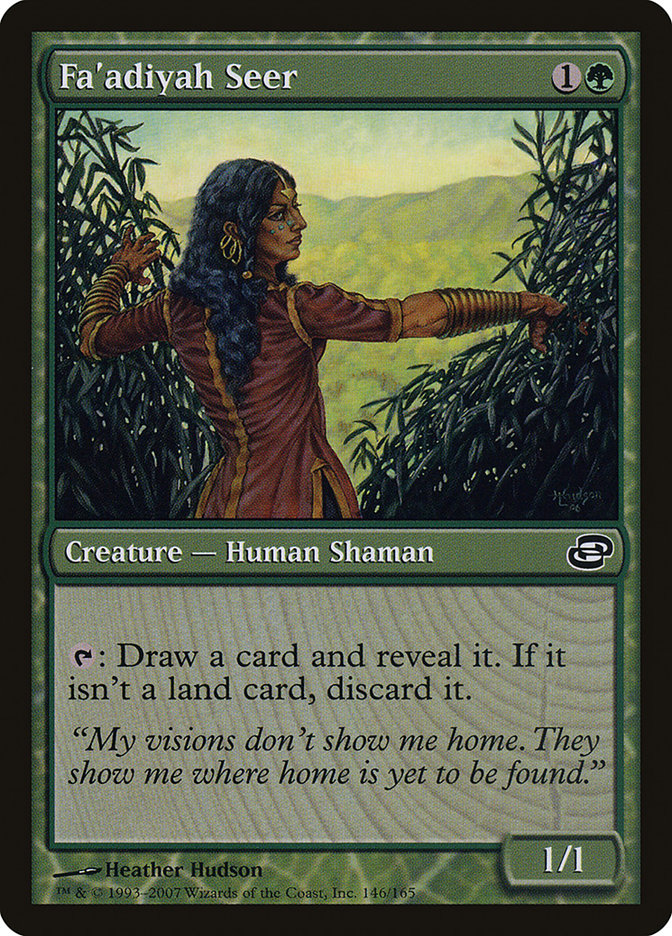 Fa'adiyah Seer [Planar Chaos] MTG Single Magic: The Gathering | Red Claw Gaming