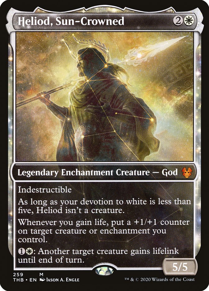 Heliod, Sun-Crowned (Showcase) [Theros Beyond Death] MTG Single Magic: The Gathering | Red Claw Gaming