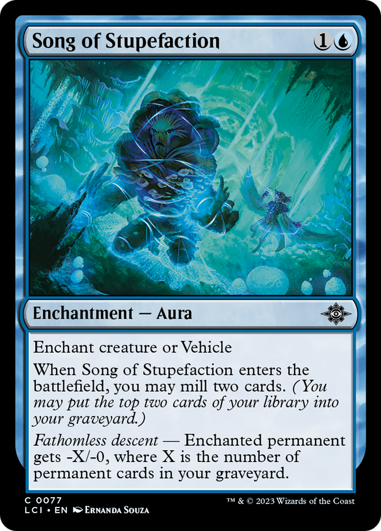 Song of Stupefaction [The Lost Caverns of Ixalan] MTG Single Magic: The Gathering    | Red Claw Gaming