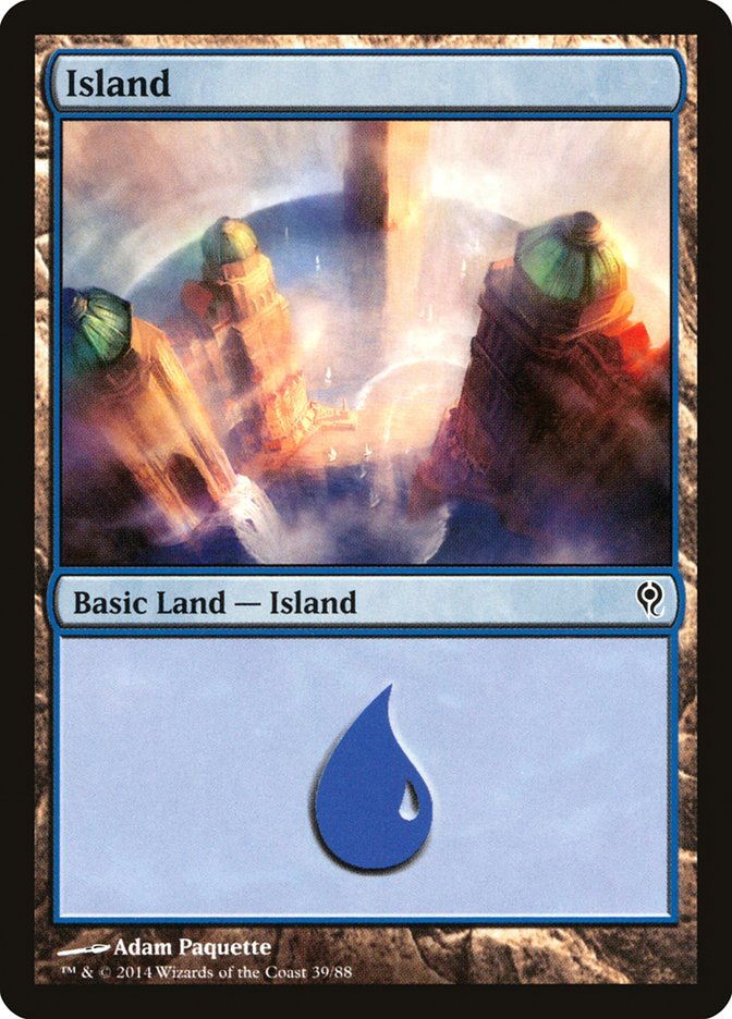 Island (39) [Duel Decks: Jace vs. Vraska] MTG Single Magic: The Gathering    | Red Claw Gaming