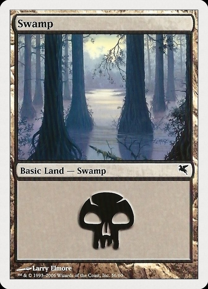 Swamp (56) [Hachette UK] MTG Single Magic: The Gathering | Red Claw Gaming