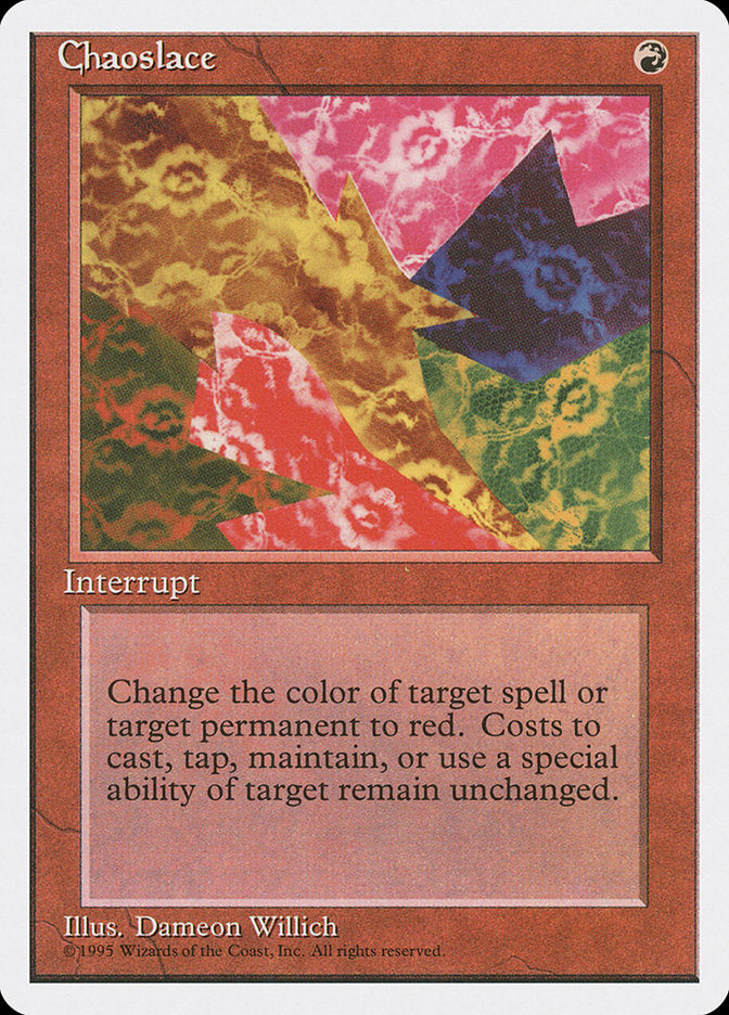 Chaoslace [Fourth Edition] MTG Single Magic: The Gathering | Red Claw Gaming