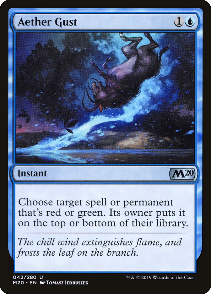 Aether Gust [Core Set 2020] MTG Single Magic: The Gathering | Red Claw Gaming