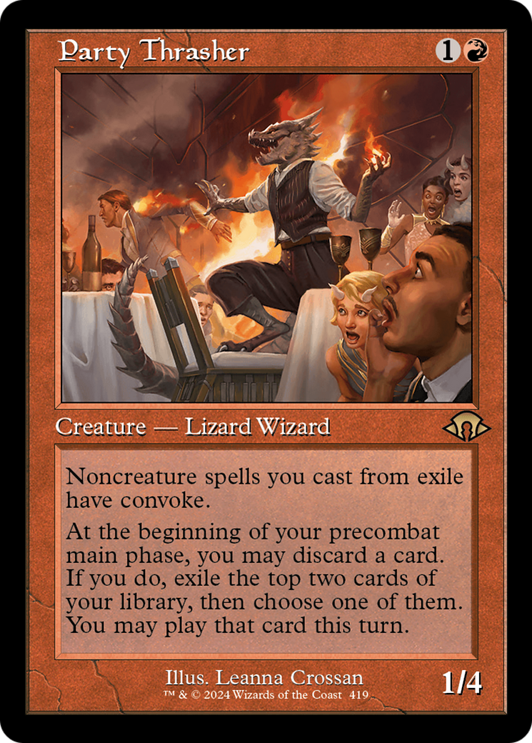 Party Thrasher (Retro) [Modern Horizons 3] MTG Single Magic: The Gathering | Red Claw Gaming