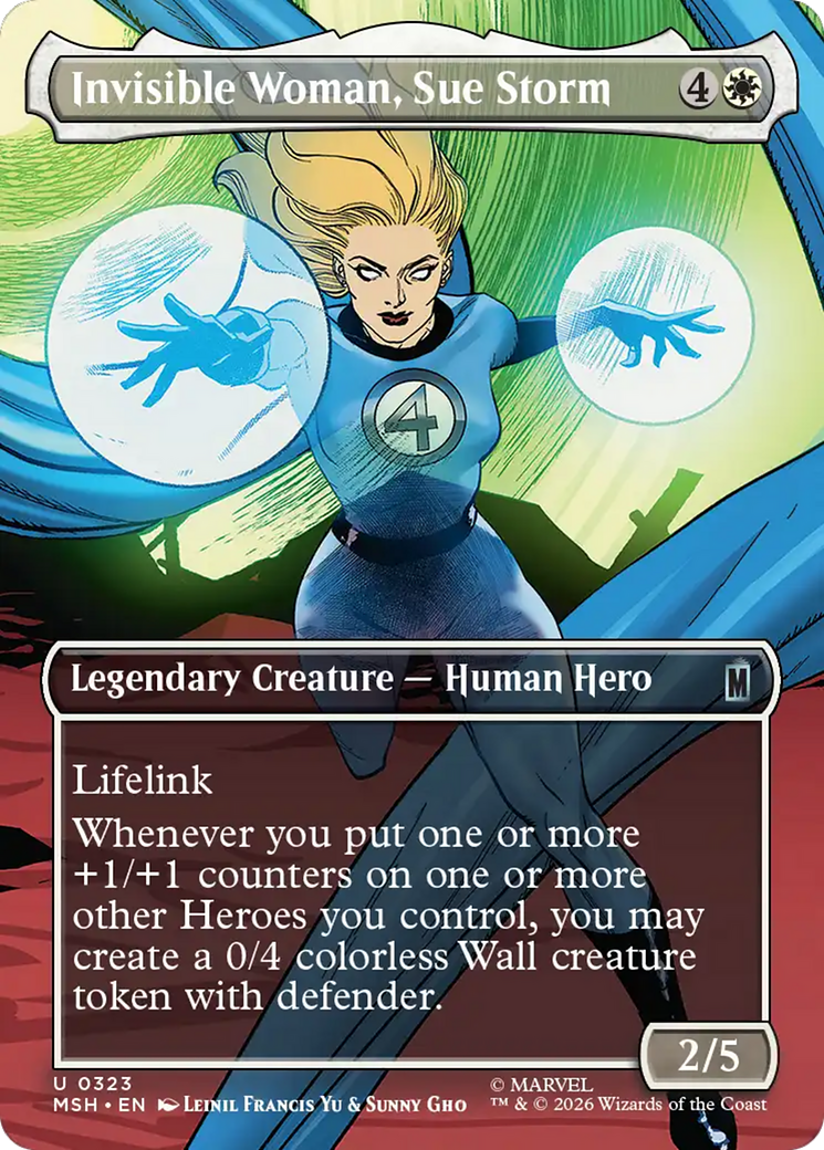 Invisible Woman, Sue Storm (Borderless) [Marvel Super Heroes] | Red Claw Gaming