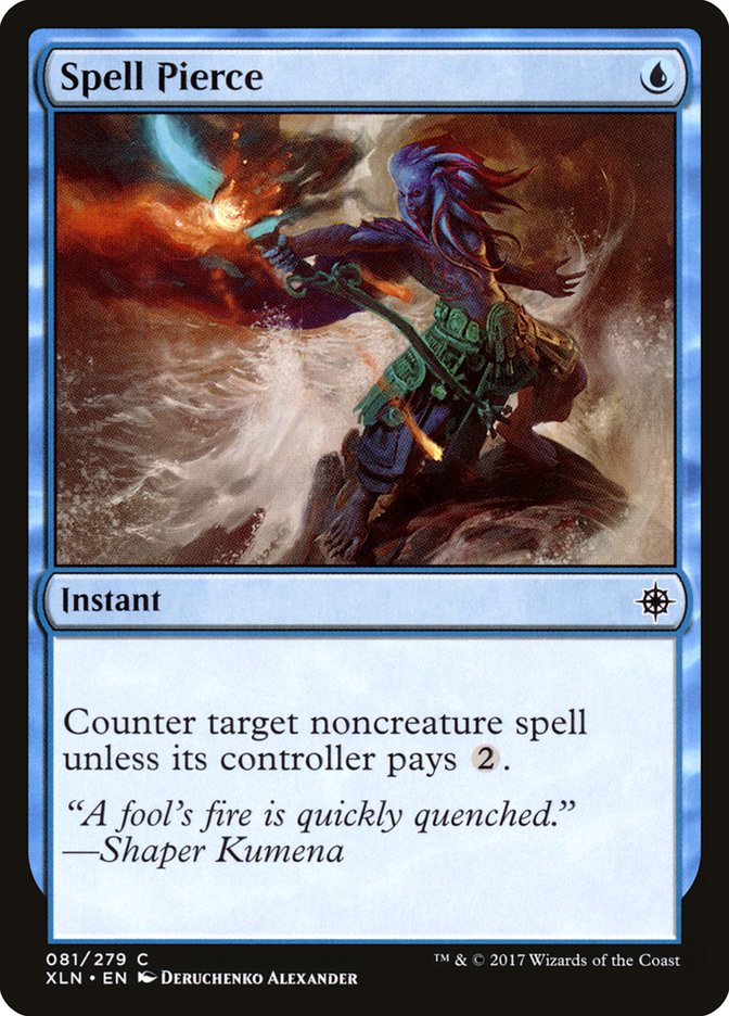 Spell Pierce [Ixalan] MTG Single Magic: The Gathering | Red Claw Gaming
