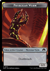 Phyrexian Germ // Phyrexian Wurm (0017) Double-Sided Token [Modern Horizons 3 Tokens] MTG Single Magic: The Gathering | Red Claw Gaming