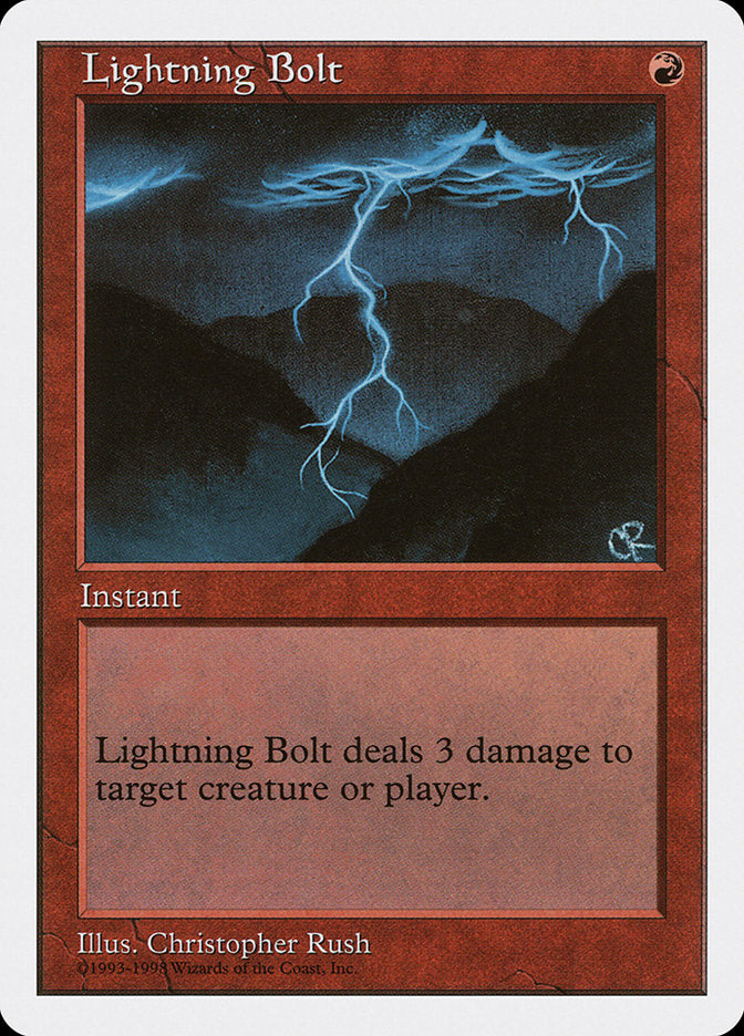 Lightning Bolt [Anthologies] MTG Single Magic: The Gathering | Red Claw Gaming
