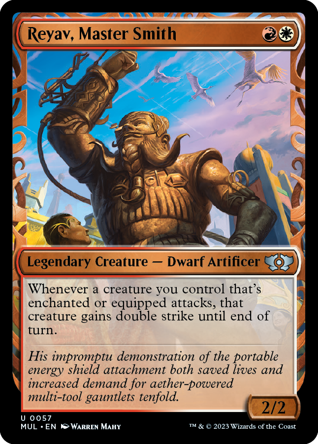 Reyav, Master Smith [Multiverse Legends] MTG Single Magic: The Gathering | Red Claw Gaming