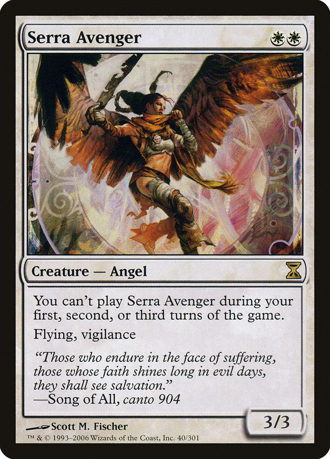 Serra Avenger [Time Spiral] MTG Single Magic: The Gathering | Red Claw Gaming