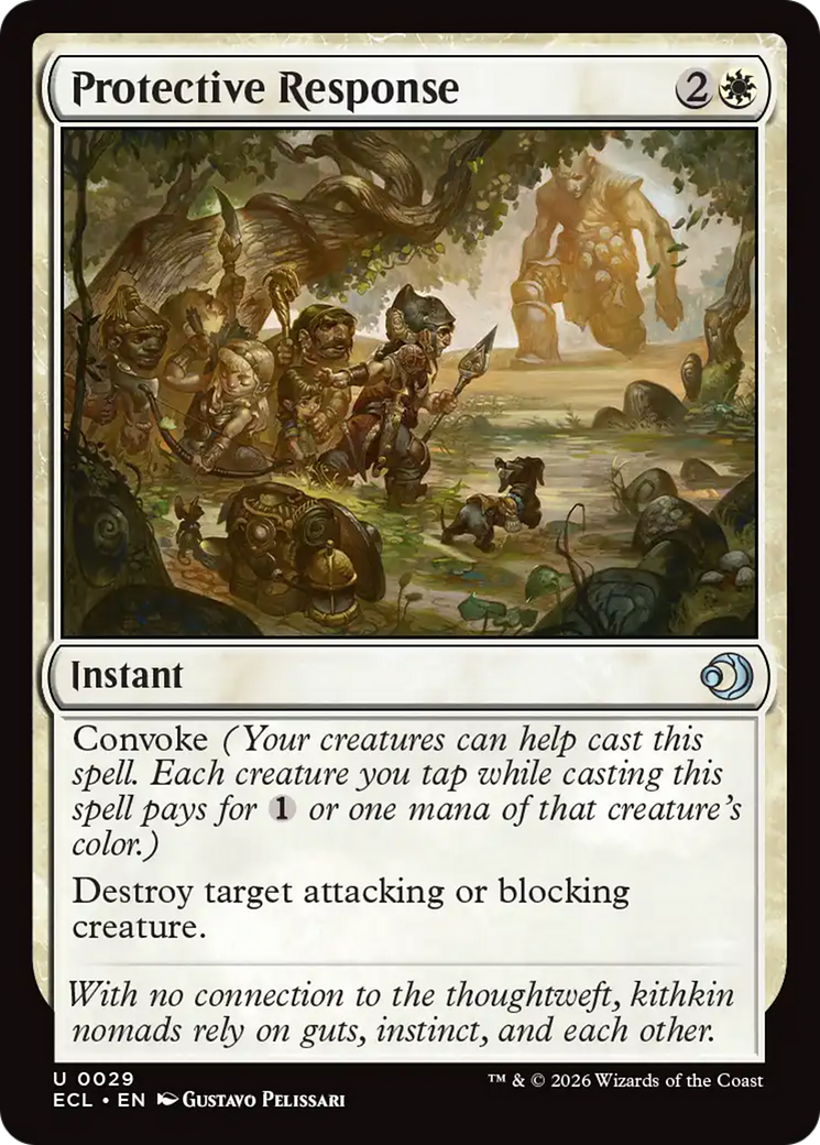 Protective Response [Lorwyn Eclipsed] MTG Single Magic: The Gathering | Red Claw Gaming