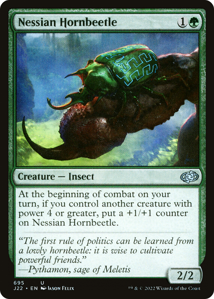 Nessian Hornbeetle [Jumpstart 2022] MTG Single Magic: The Gathering | Red Claw Gaming