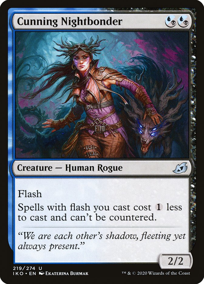 Cunning Nightbonder [Ikoria: Lair of Behemoths] MTG Single Magic: The Gathering | Red Claw Gaming