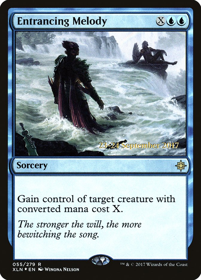 Entrancing Melody [Ixalan Prerelease Promos] MTG Single Magic: The Gathering | Red Claw Gaming