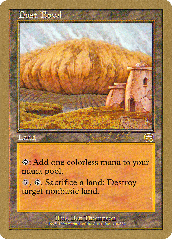 Dust Bowl (Janosch Kuhn) [World Championship Decks 2000] MTG Single Magic: The Gathering | Red Claw Gaming
