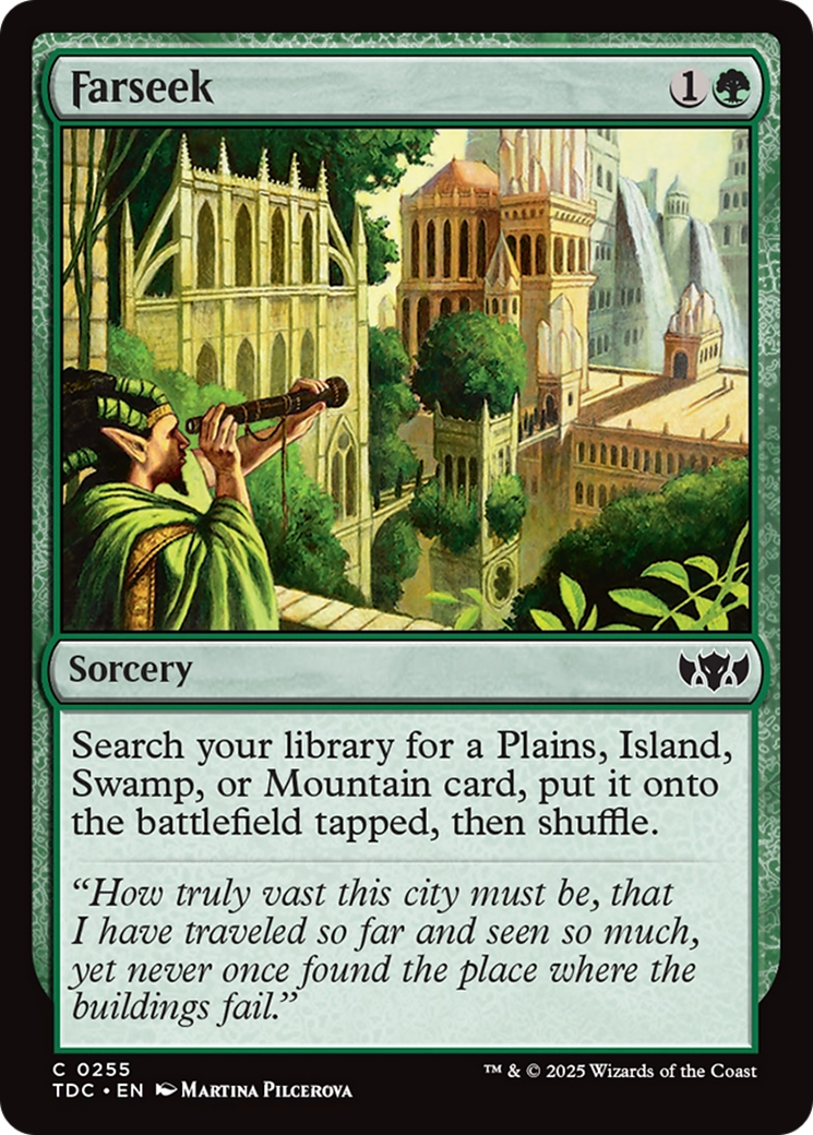 Farseek [Tarkir: Dragonstorm Commander] MTG Single Magic: The Gathering | Red Claw Gaming