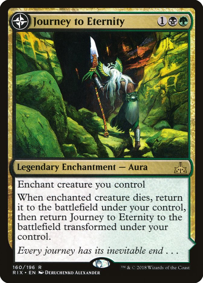 Journey to Eternity // Atzal, Cave of Eternity [Rivals of Ixalan] MTG Single Magic: The Gathering | Red Claw Gaming