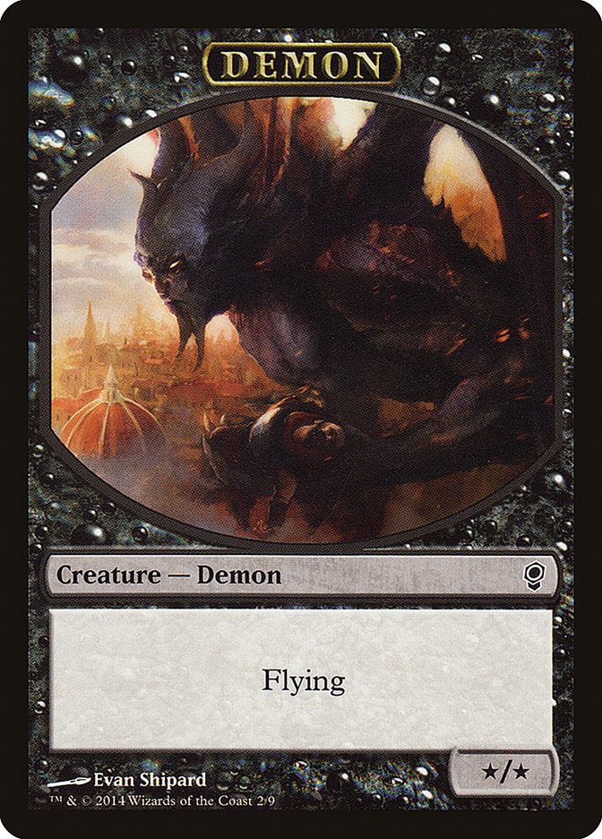 Demon Token [Conspiracy Tokens] MTG Single Magic: The Gathering | Red Claw Gaming