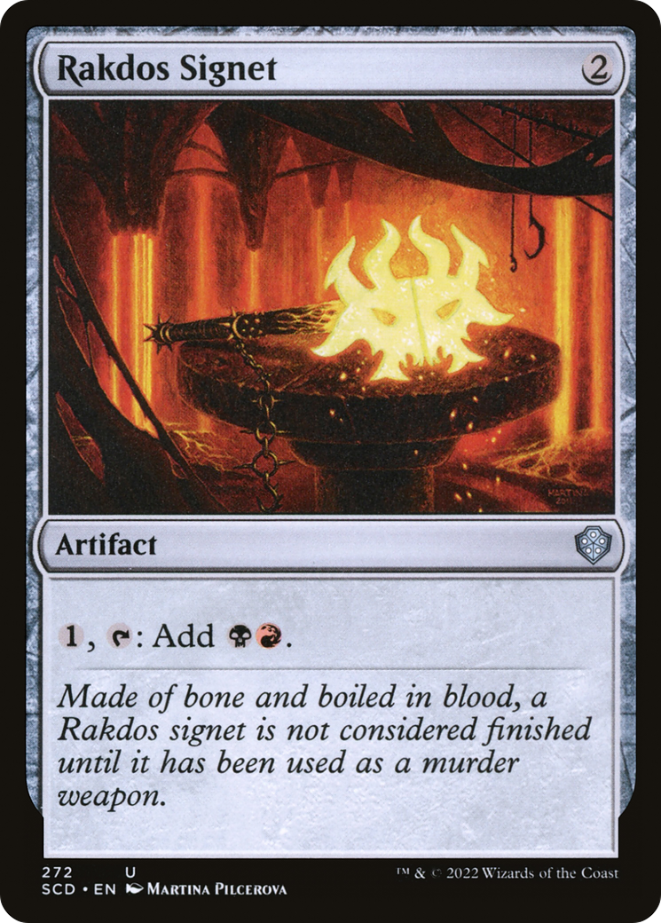 Rakdos Signet [Starter Commander Decks] MTG Single Magic: The Gathering | Red Claw Gaming