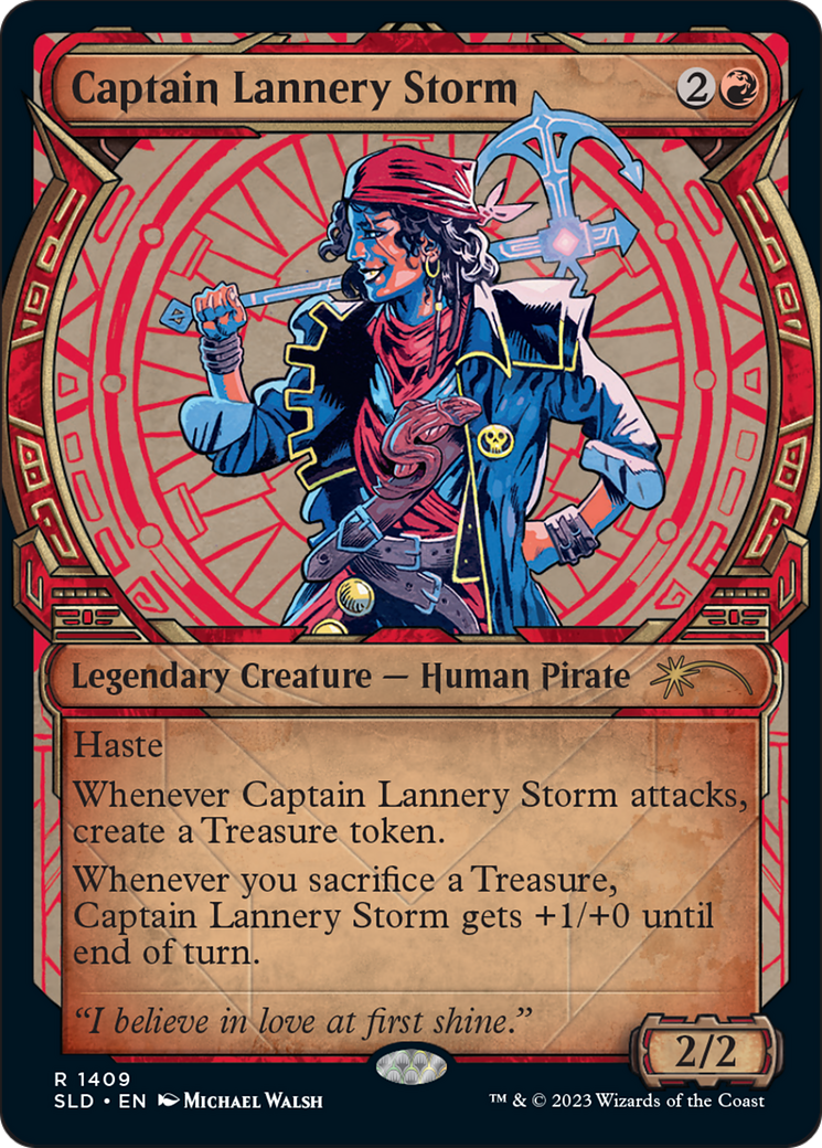 Captain Lannery Storm [Secret Lair Drop Series] MTG Single Magic: The Gathering | Red Claw Gaming