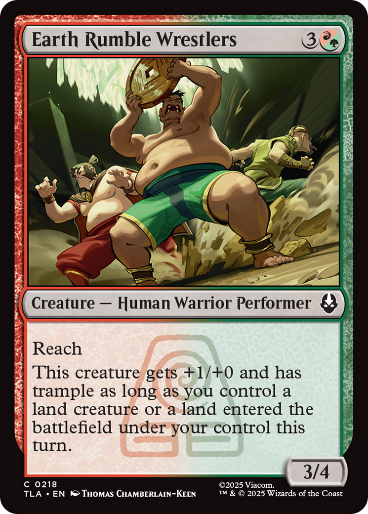 Earth Rumble Wrestlers [Avatar: The Last Airbender] MTG Single Magic: The Gathering | Red Claw Gaming