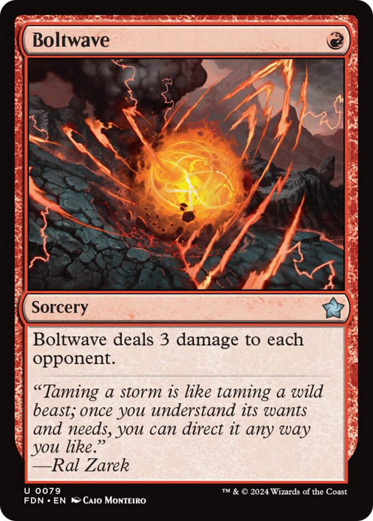 Boltwave [Foundations] MTG Single Magic: The Gathering | Red Claw Gaming