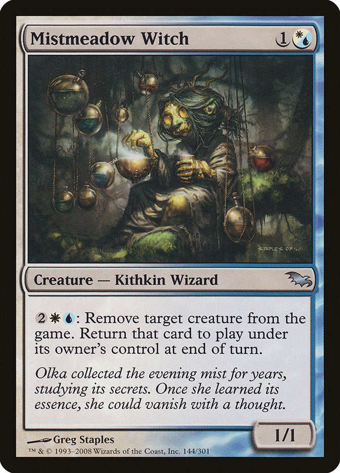Mistmeadow Witch [Shadowmoor] MTG Single Magic: The Gathering | Red Claw Gaming
