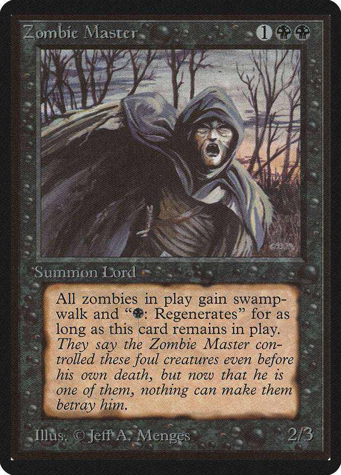 Zombie Master [Beta Edition] MTG Single Magic: The Gathering | Red Claw Gaming
