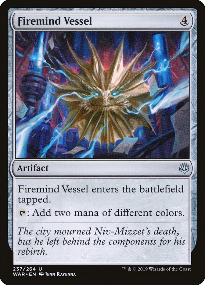 Firemind Vessel [War of the Spark] MTG Single Magic: The Gathering | Red Claw Gaming