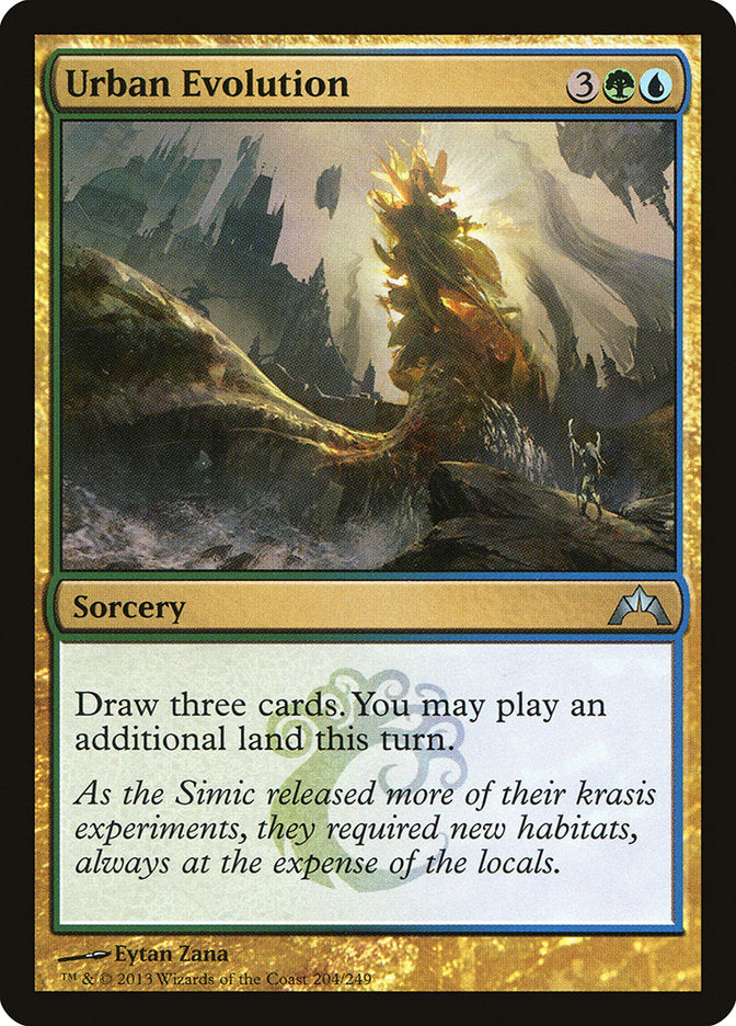 Urban Evolution [Gatecrash] MTG Single Magic: The Gathering | Red Claw Gaming