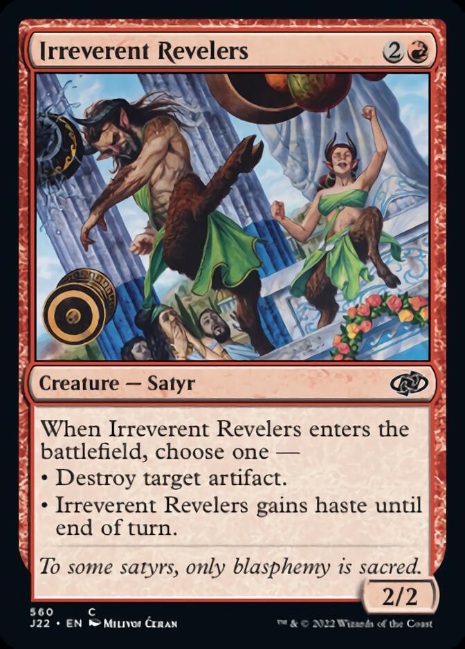 Irreverent Revelers [Jumpstart 2022] MTG Single Magic: The Gathering | Red Claw Gaming