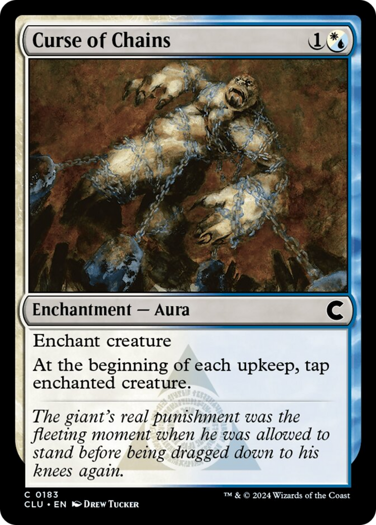 Curse of Chains [Ravnica: Clue Edition] MTG Single Magic: The Gathering | Red Claw Gaming