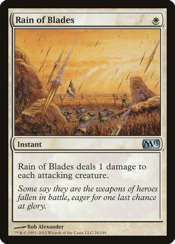Rain of Blades [Magic 2013] MTG Single Magic: The Gathering | Red Claw Gaming