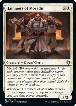 Hammers of Moradin [Commander Legends: Battle for Baldur's Gate] MTG Single Magic: The Gathering | Red Claw Gaming