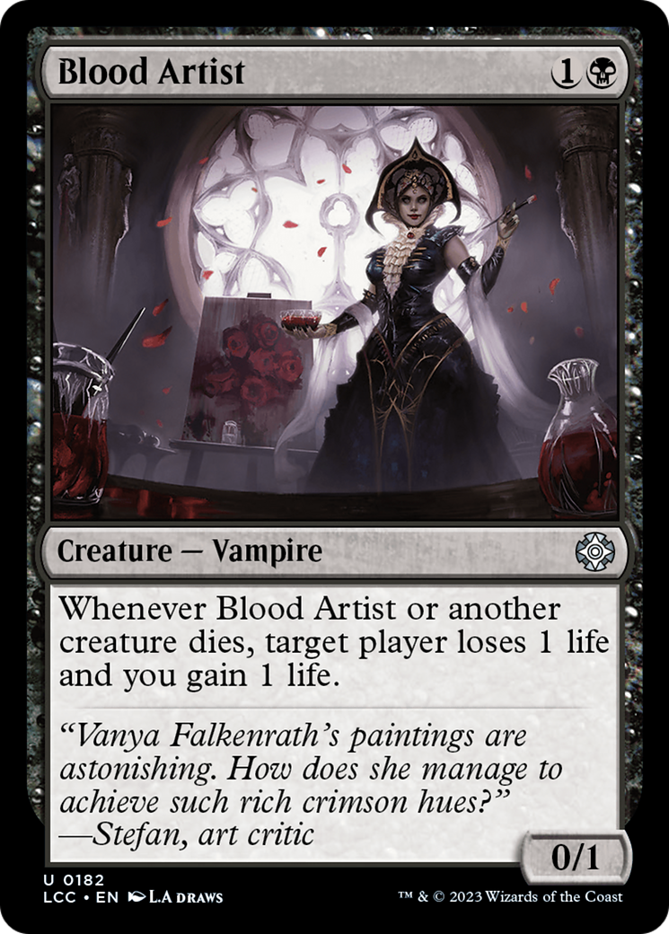 Blood Artist [The Lost Caverns of Ixalan Commander] MTG Single Magic: The Gathering | Red Claw Gaming