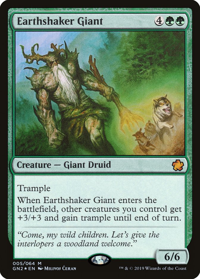Earthshaker Giant [Game Night 2019] MTG Single Magic: The Gathering | Red Claw Gaming