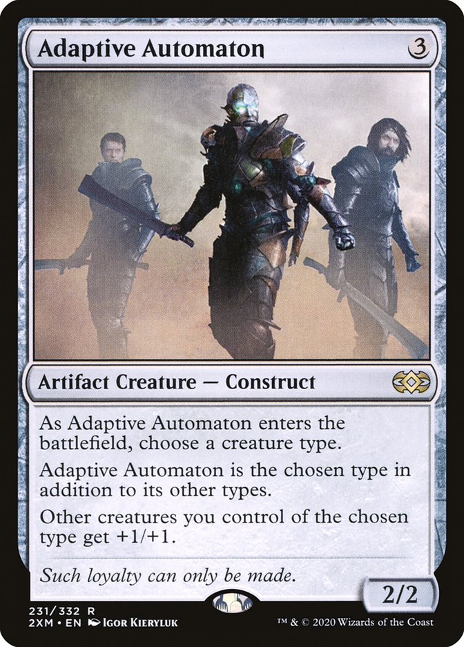 Adaptive Automaton [Double Masters] MTG Single Magic: The Gathering | Red Claw Gaming