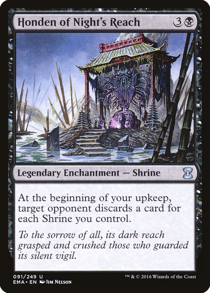 Honden of Night's Reach [Eternal Masters] MTG Single Magic: The Gathering | Red Claw Gaming