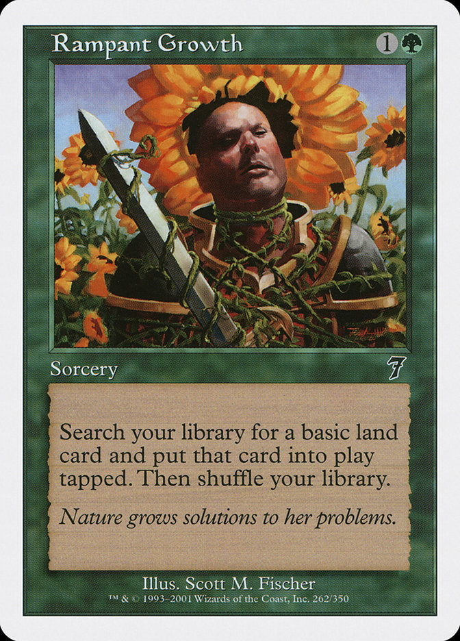 Rampant Growth [Seventh Edition] MTG Single Magic: The Gathering | Red Claw Gaming