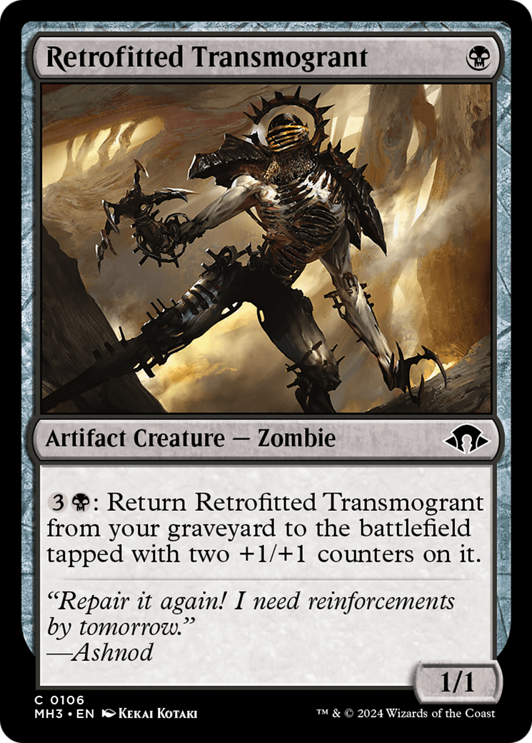 Retrofitted Transmogrant [Modern Horizons 3] MTG Single Magic: The Gathering    | Red Claw Gaming