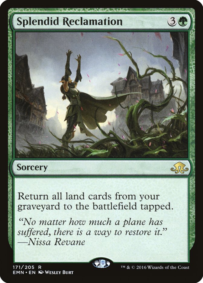 Splendid Reclamation [Eldritch Moon] MTG Single Magic: The Gathering | Red Claw Gaming