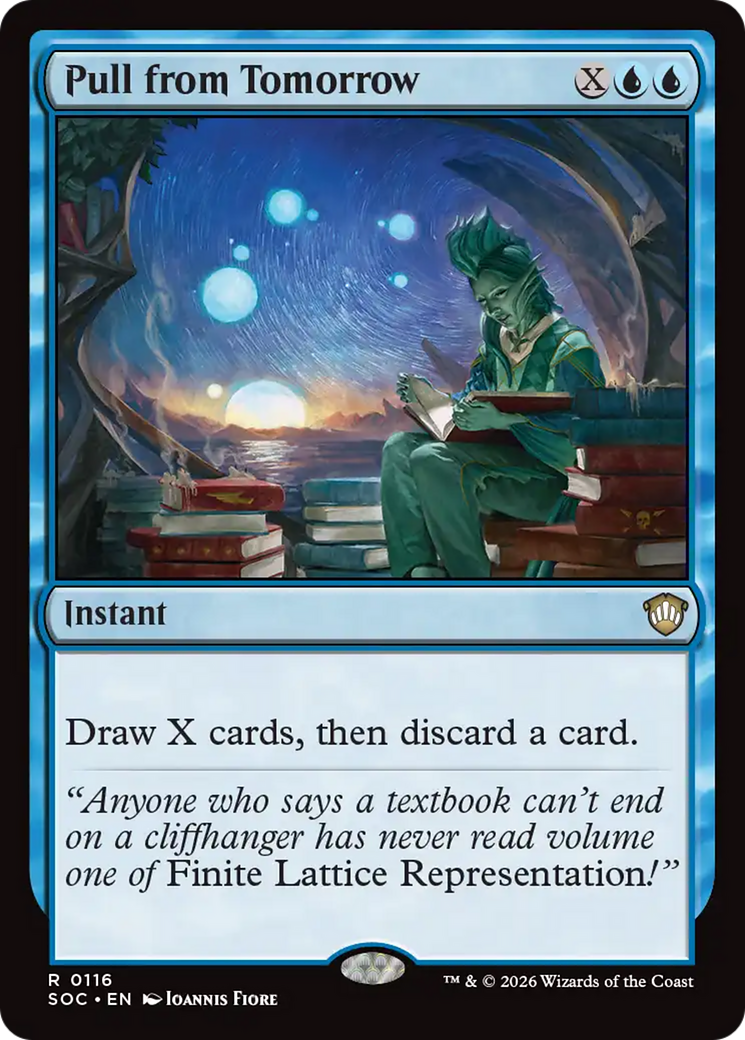 Pull from Tomorrow [Secrets of Strixhaven Commander] MTG Single Magic: The Gathering | Red Claw Gaming