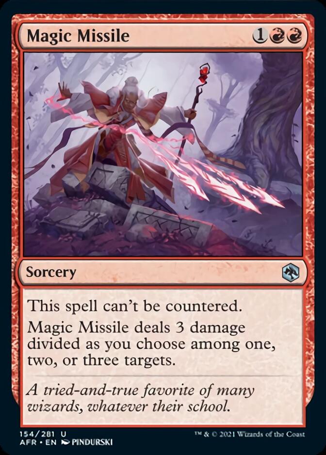 Magic Missile [Dungeons & Dragons: Adventures in the Forgotten Realms] MTG Single Magic: The Gathering | Red Claw Gaming