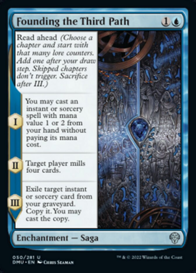 Founding the Third Path [Dominaria United] MTG Single Magic: The Gathering | Red Claw Gaming