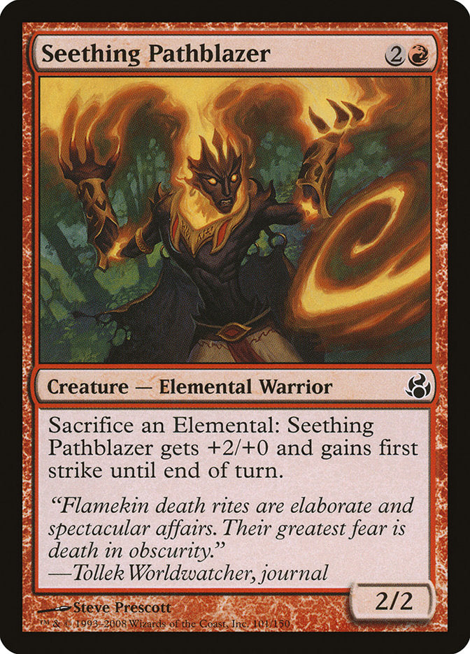Seething Pathblazer [Morningtide] MTG Single Magic: The Gathering | Red Claw Gaming